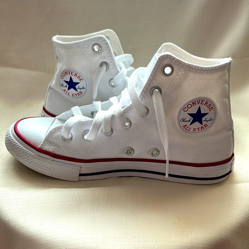 White high top converse